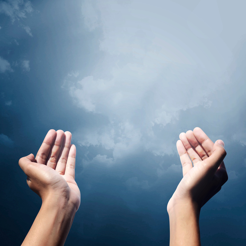 Hand Of Muslim People Praying